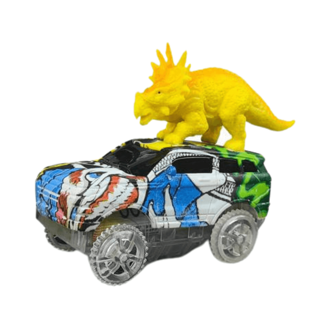 DinoTrail LED Racing Dinosaur Car: Add-On Pack