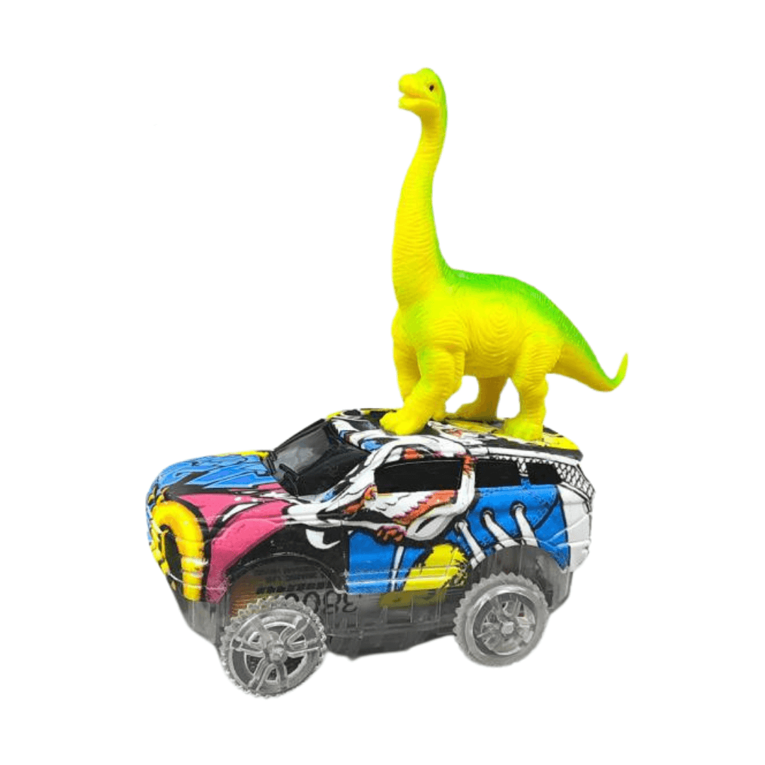 DinoTrail LED Racing Dinosaur Car: Add-On Pack