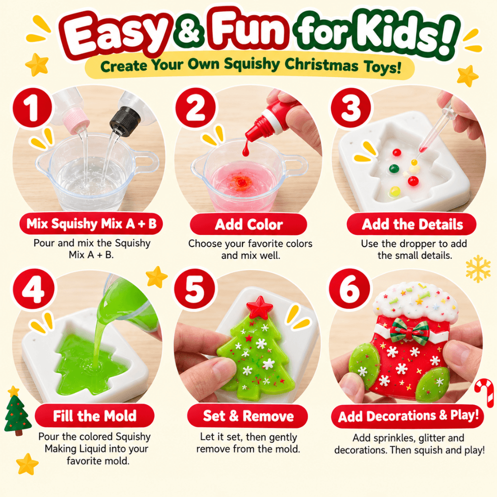 Squishmas™ Christmas Sensory Craft Kit