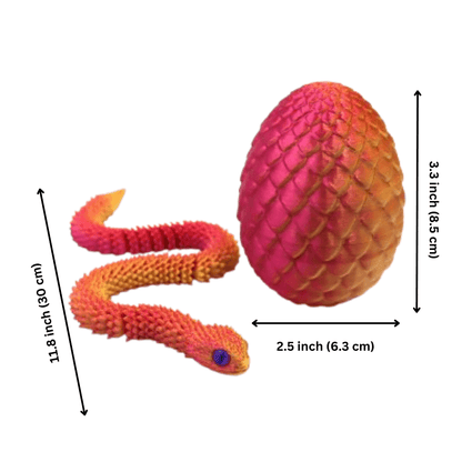 SlitherSurprise™ Fidget Egg