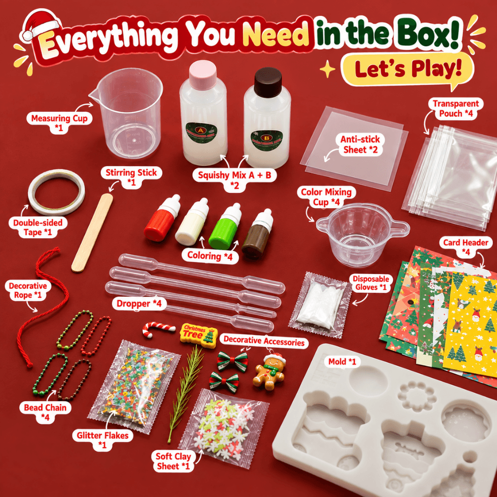 Squishmas™ Christmas Sensory Craft Kit