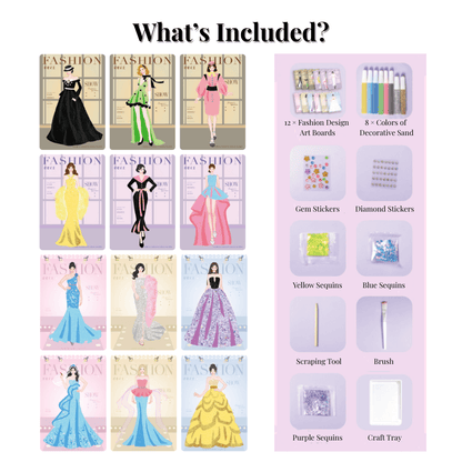 SparkleStyle™ Fashion Designer Kit