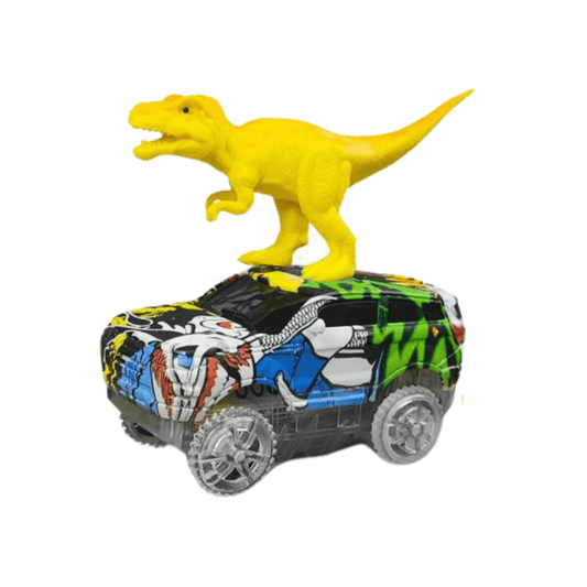 DinoTrail LED Racing Dinosaur Car: Add-On Pack