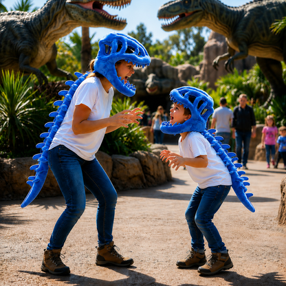 SpineSaurus™ Plush Dino Outfit – Color Roar Collection