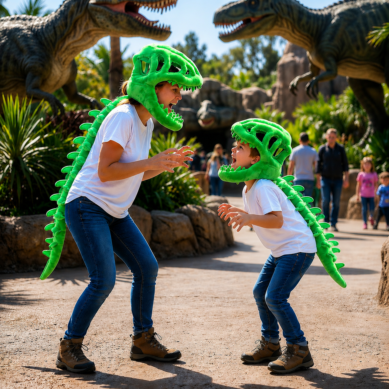 SpineSaurus™ Plush Dino Outfit – Color Roar Collection