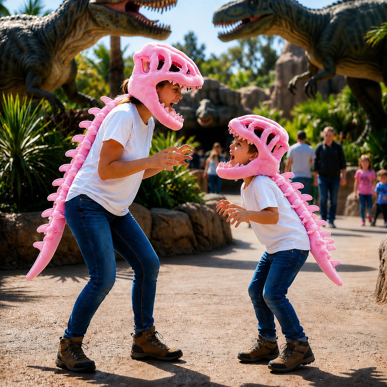 SpineSaurus™ Plush Dino Outfit – Color Roar Collection