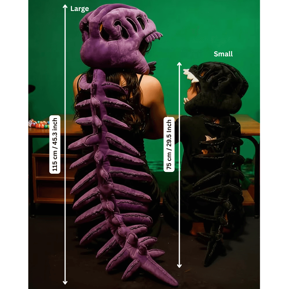 SpineSaurus™ Plush Dino Outfit – Color Roar Collection