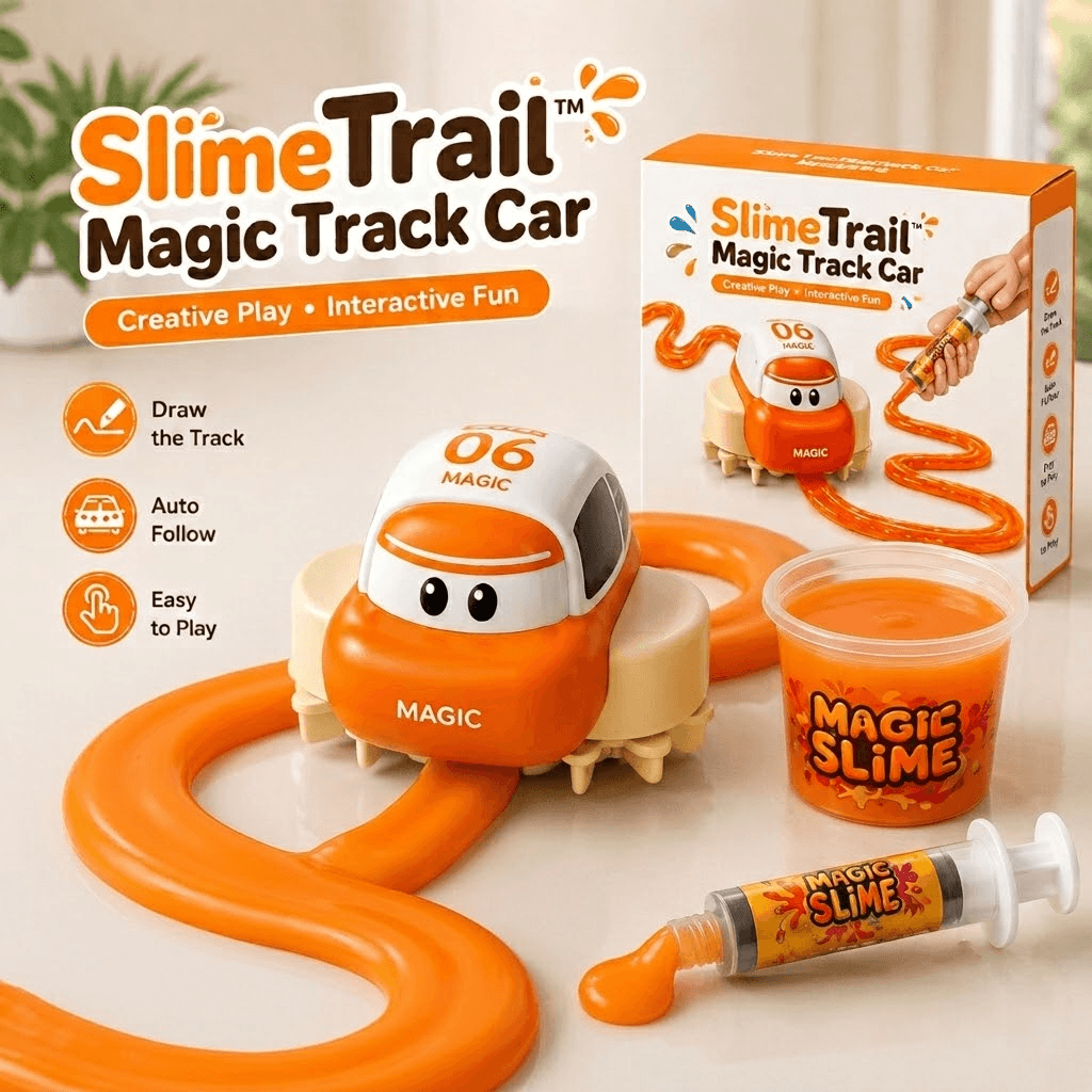 SlimeTrail™ Magic Track Car