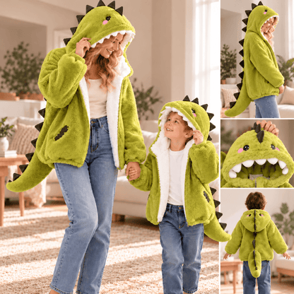 CozySaurus™ 3D Plush Dino Jacket